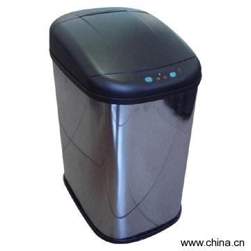Sensor Dustbin with Stainless Steel Shape