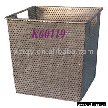 Iron Waste Bin with Handle