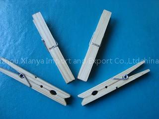 Wooden clips