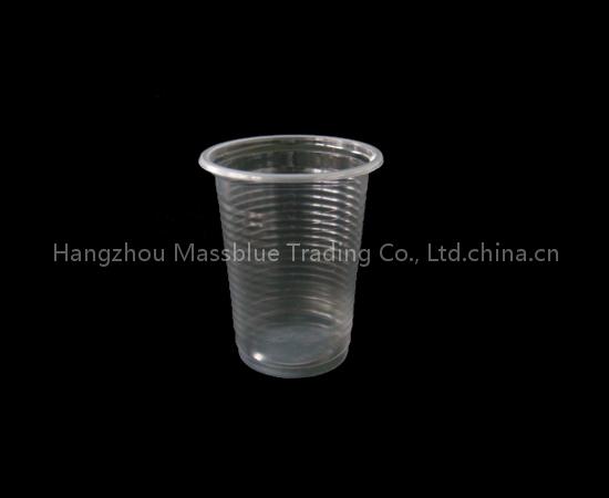 Disposable plastic cup