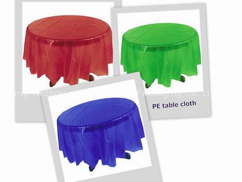 solid table cloth