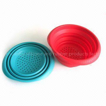 silicone colander