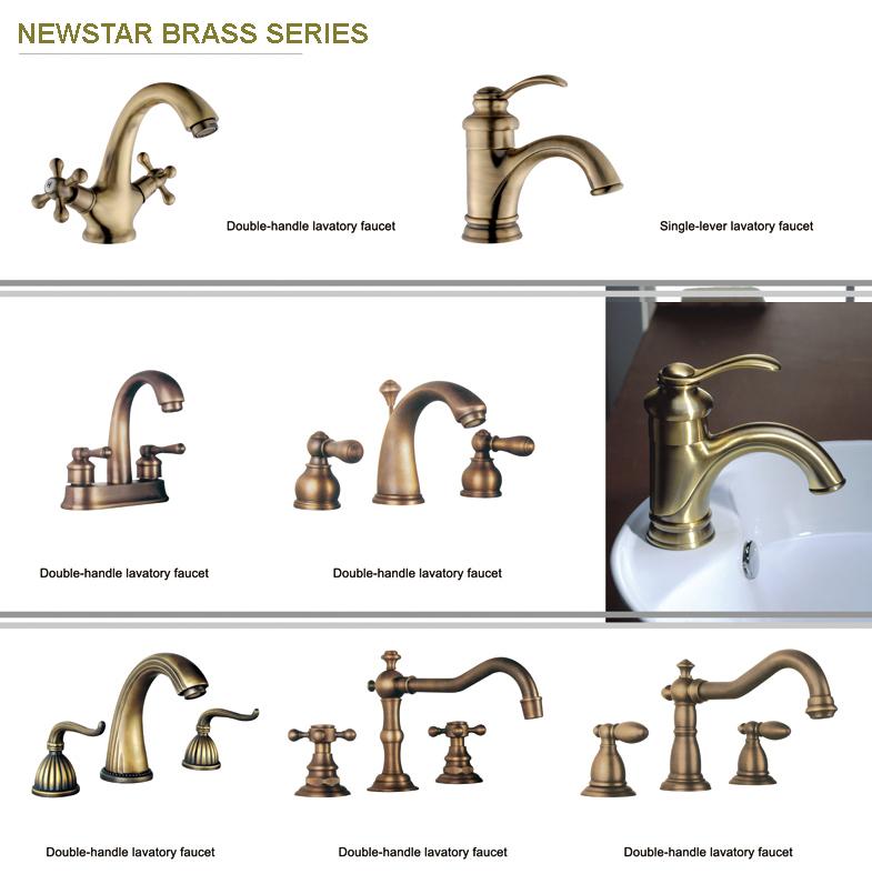 antique brass faucets , copper taps, stainless steel mixer