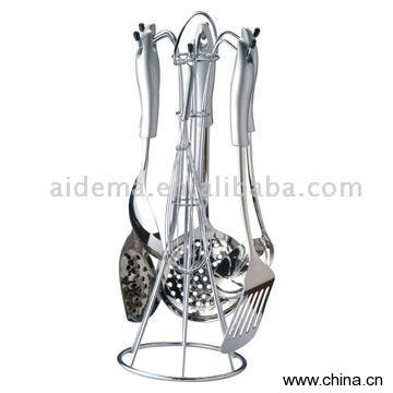 7pc Stainless Steel Kitchenware Set