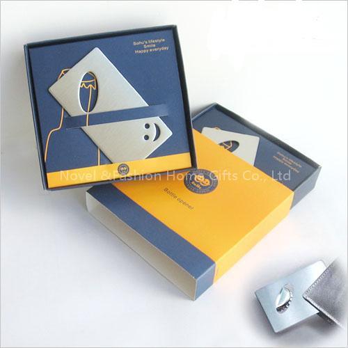 Business card shape opener