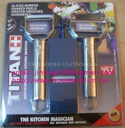 Titan Peeler,peel, slice, grate, shave,kitchen tool