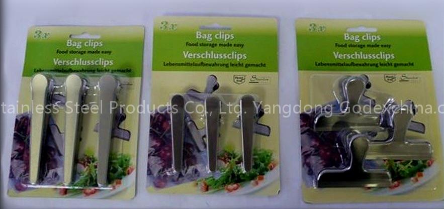steel clip ,bag clip , food bag clip