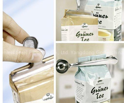 Metal bag clip,seal clip /coffee spoon