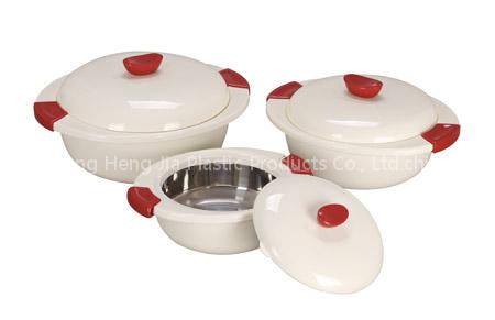 3PCS Insulated Food Server/Hot Pot Casserole