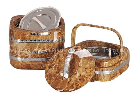 Plastic Insulated Food Container/Thermal Lunch Box