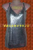 Silver Aluminum Metal Mesh Clothes (Y0023)