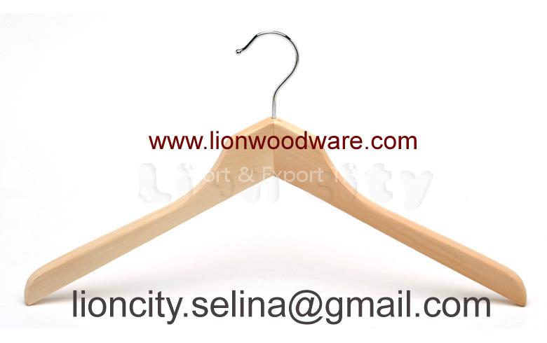 wooden suit hanger