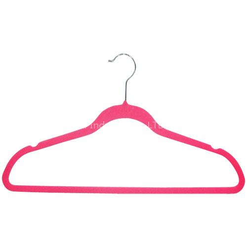 flocked hanger