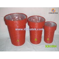 KR1004, Handmade Basket, Storage Basket, Laundry Hamper