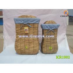 KR1002, Storage Hamper, Laundry Basket, Willow Basket