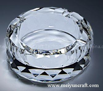crystal ashtray