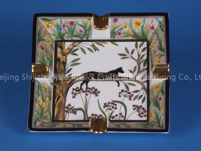 Bone China Cigarette Ashtray