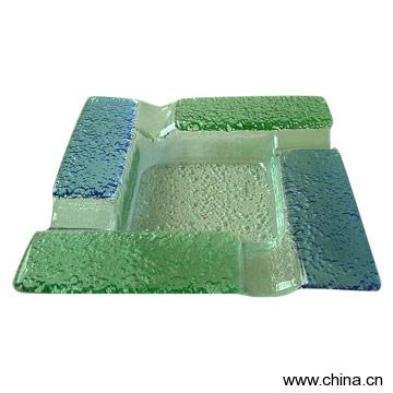 Melting Glass Ashtray
