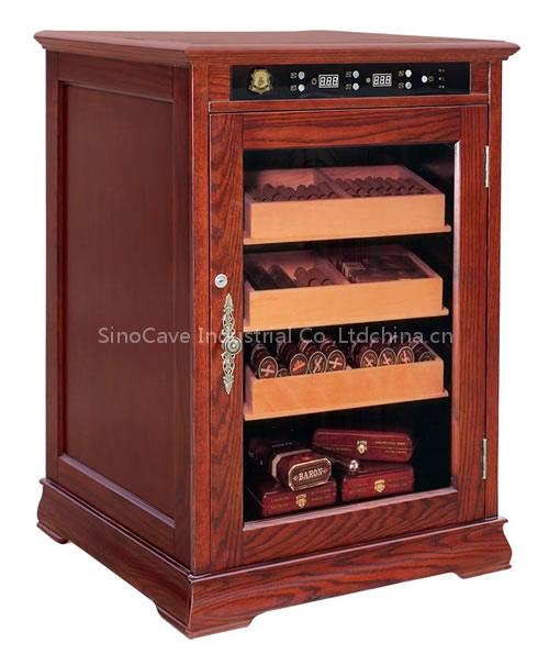 Wood Cigar Humidor Cigar Storage Constant Humidity Cigar Cabinet