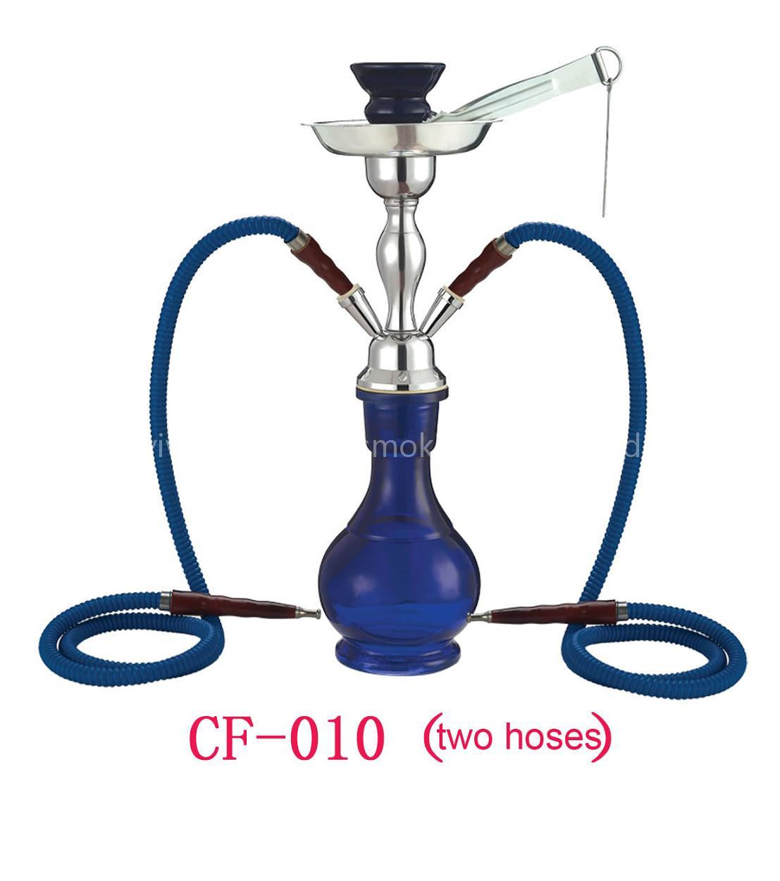 2 hoses mid shisha hookah