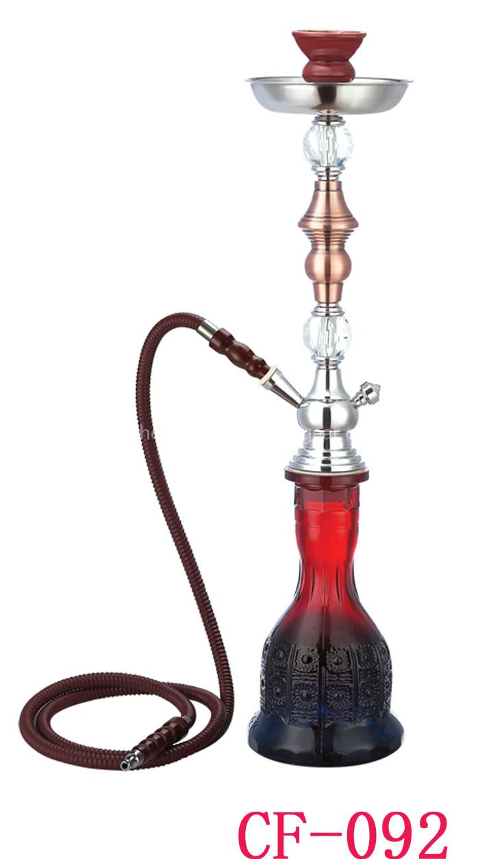 crystal big shisha hookah