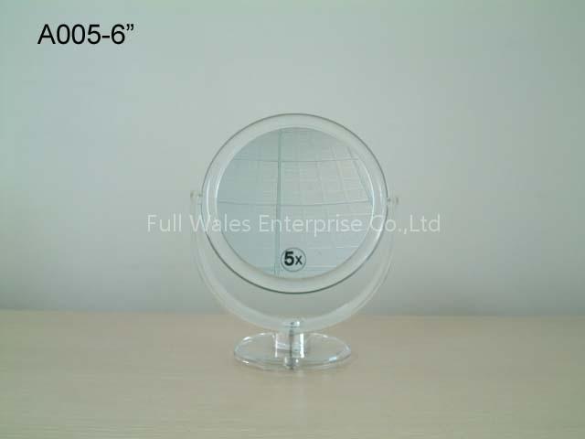 Acrylic makeup mirror
