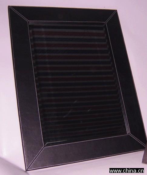 Leather Mirror