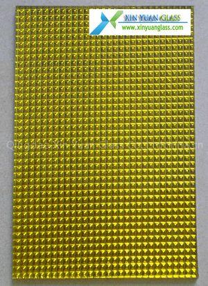 Aluminum pattern mirror