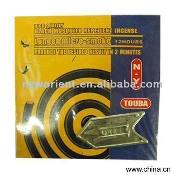 Black Mosquito Repellent Incense Coil