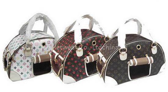 LV pet carriers,brand pet bags