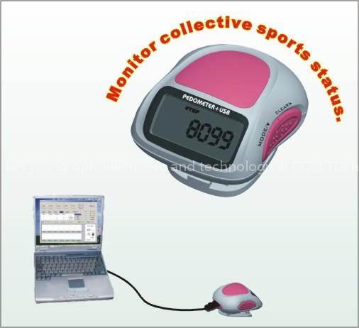 USB pedometers; healthy care monitor product;promotional gift