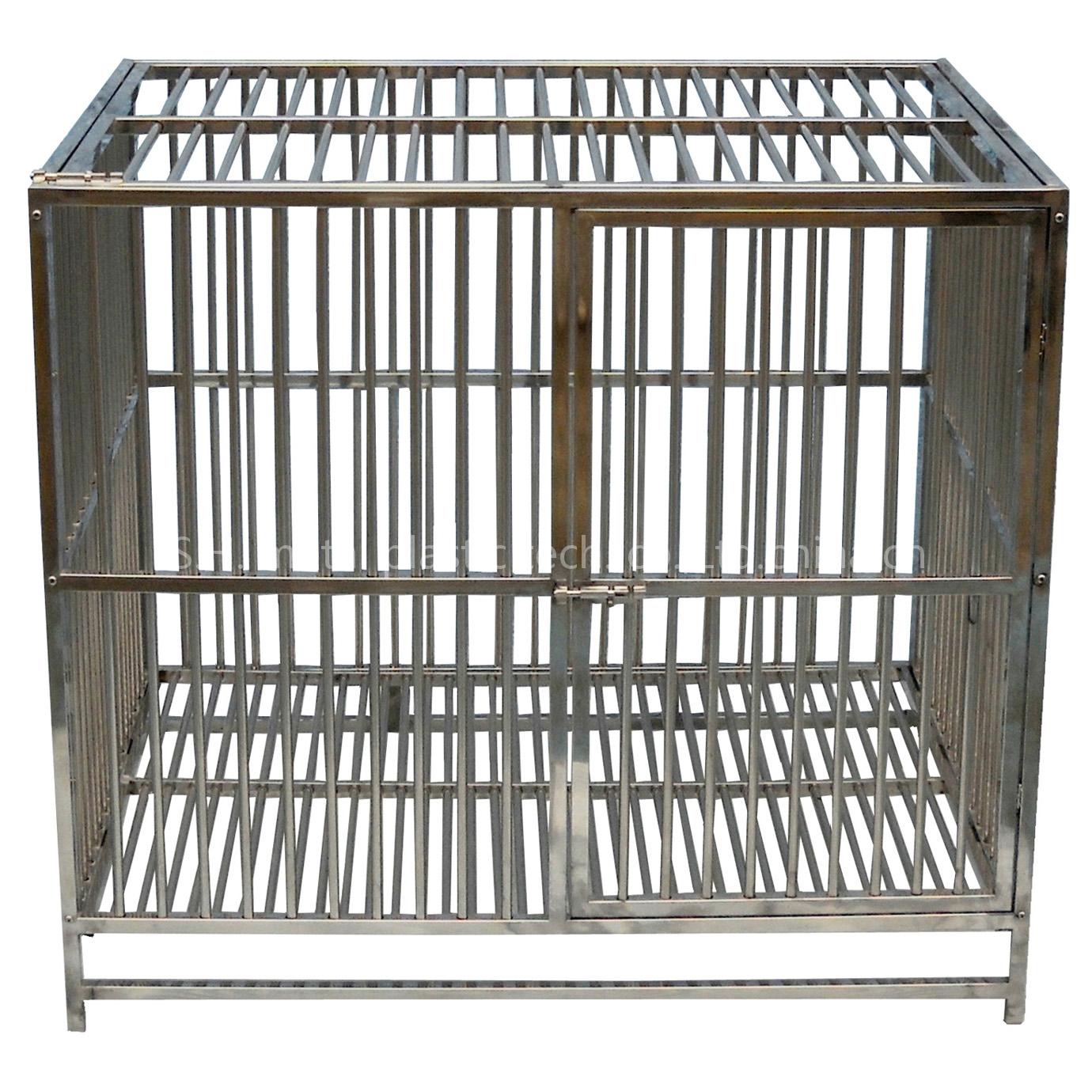 stainless steel dog cage std006