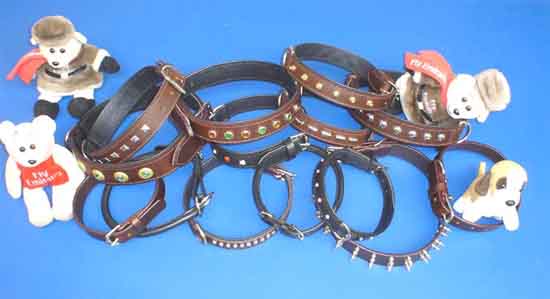 India Leather Dog Collars