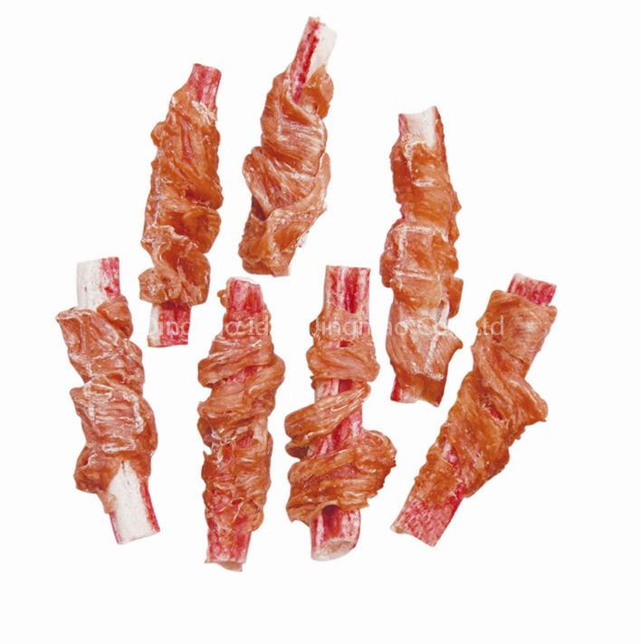 fish & crab wraps(pet food/dog treats)