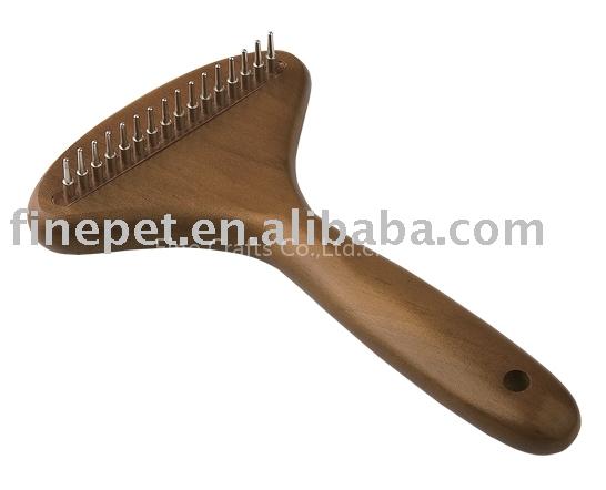 pet undercoat rake-step pin-short
