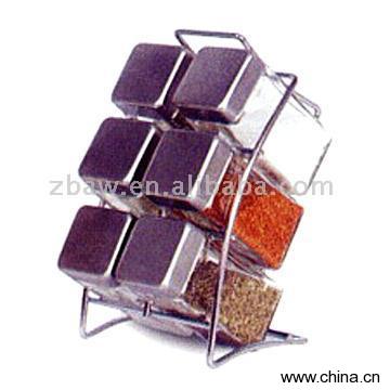 Glass Cruet Set