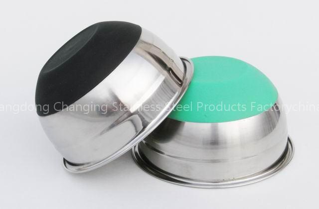 stainless steel mixing bowl