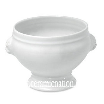 Lion's Head Porcelain Soup Bowl
