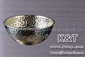 Stainless steel bowl