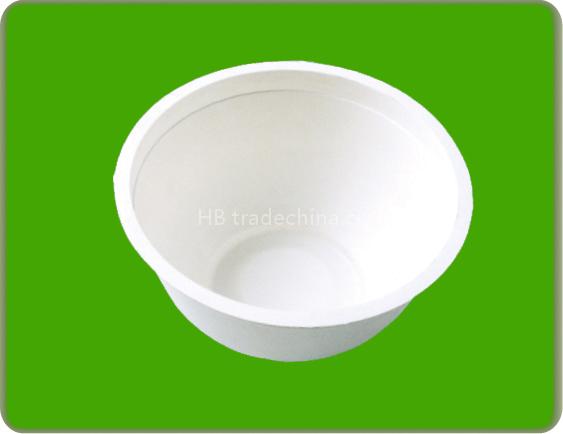 disposable biodegradable bagasse partyware tack-away bowl