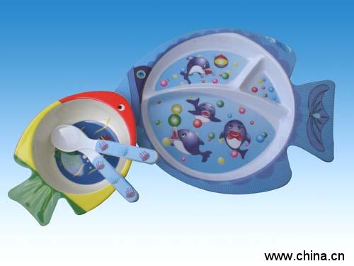 melamine kid's plate melamine kid's dinner set