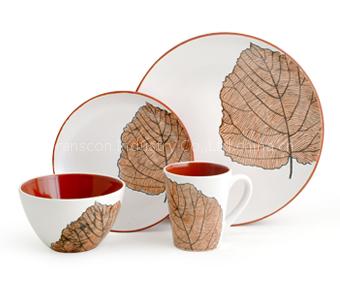 16pcs stoneware dinner set