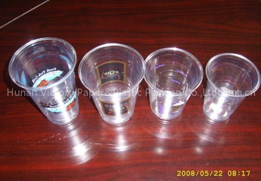 pet plastic cups