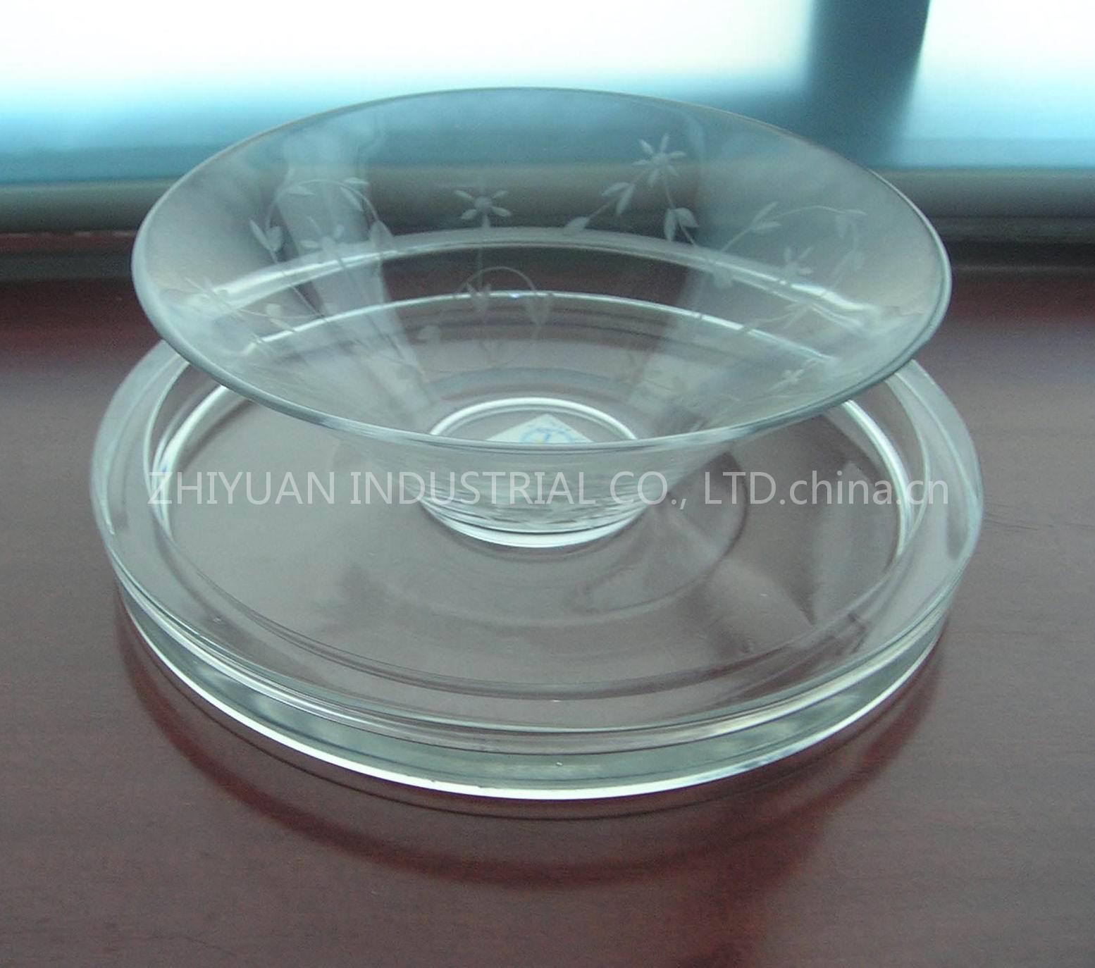 Glassware, glass bowl