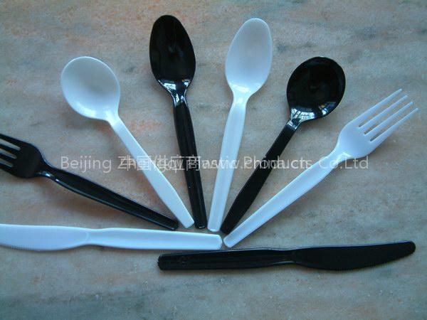 disposable Knife, Fork & Tea Spoon