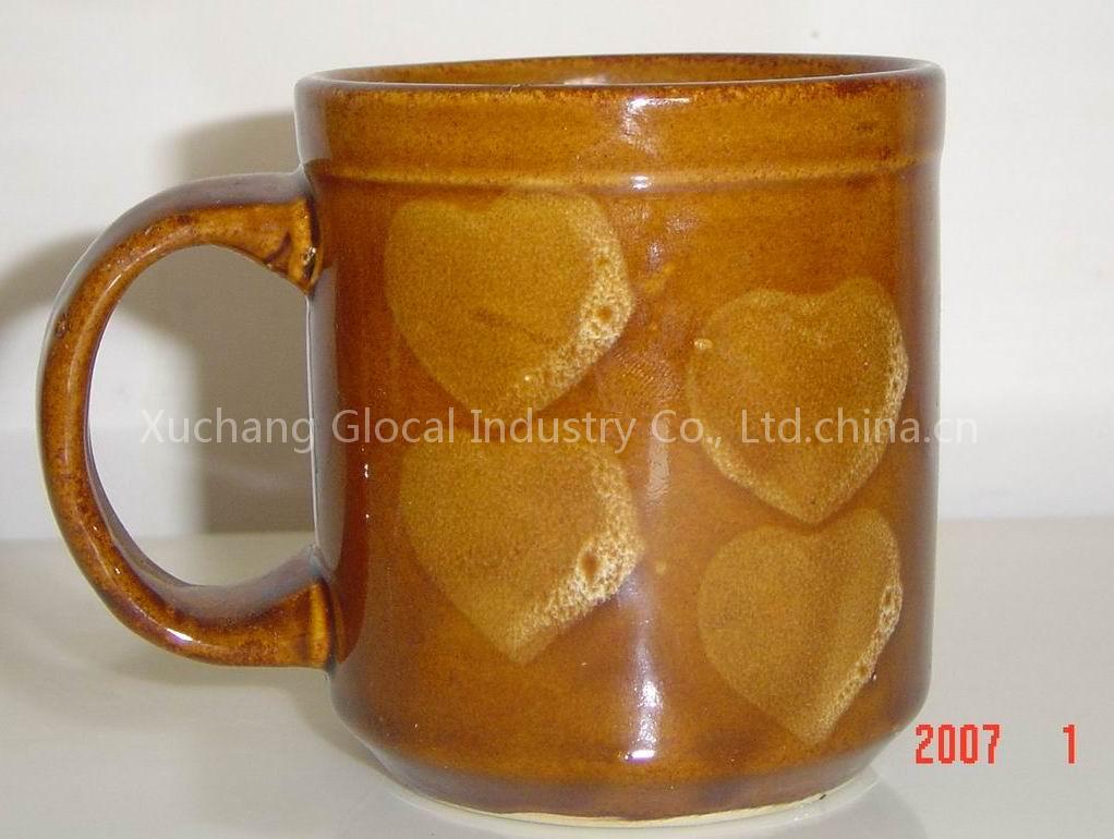 Handpainted Stoneware Mug