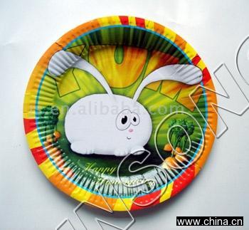 Paper Plate for Easter