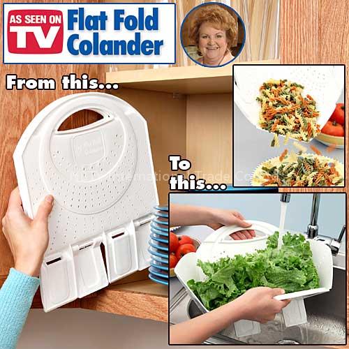 Fold Flat Colander