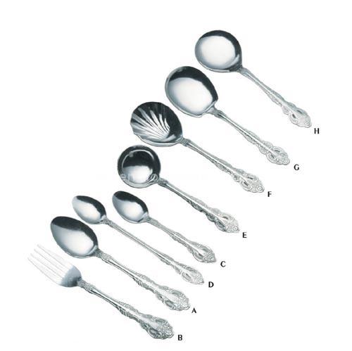 flower pattern flatware