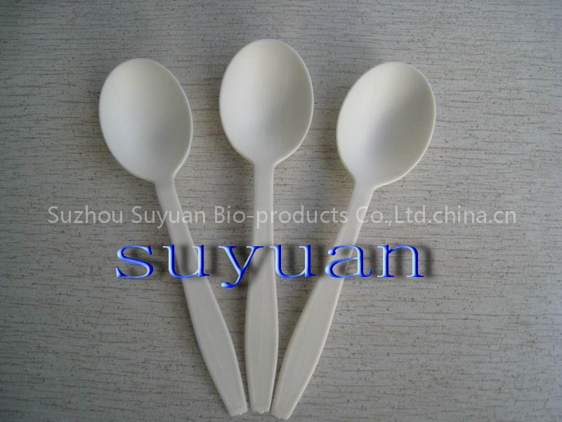 Biodegradable Cornstarch Cutlery / Tableware